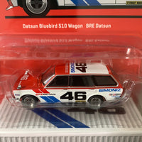 Tarmac Works Global64 1/64 Datsun Bluebird 510 Wagon BRE Datsun #46