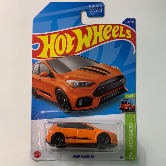 Hot Wheels Ford Focus RS Orange