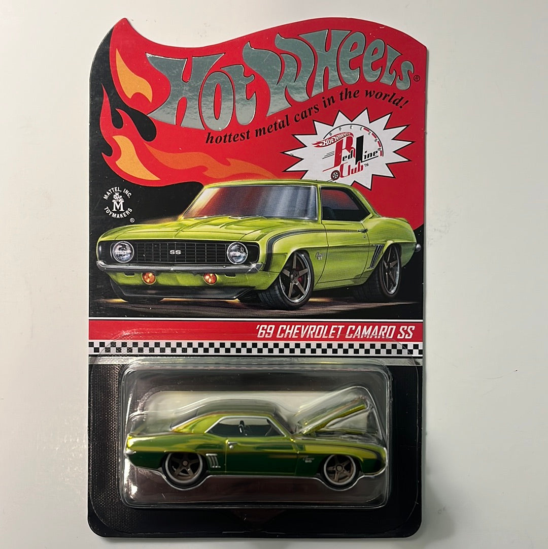 Hot Wheels 1/64 RLC Selections ‘69 Chevrolet Camaro SS Green