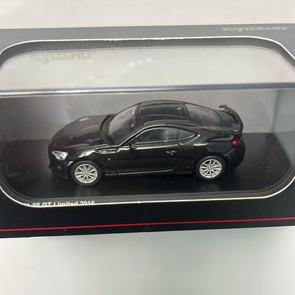 1/64 Kyosho Toyota 86 GT Limited 2016 Black