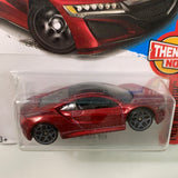 *Damaged Card* Hot Wheels ‘17 Acura NSX Red