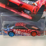 *Damaged Card* Hot Wheels Boulevard Nissan Silvia S15 (Formula Drift Card) Red