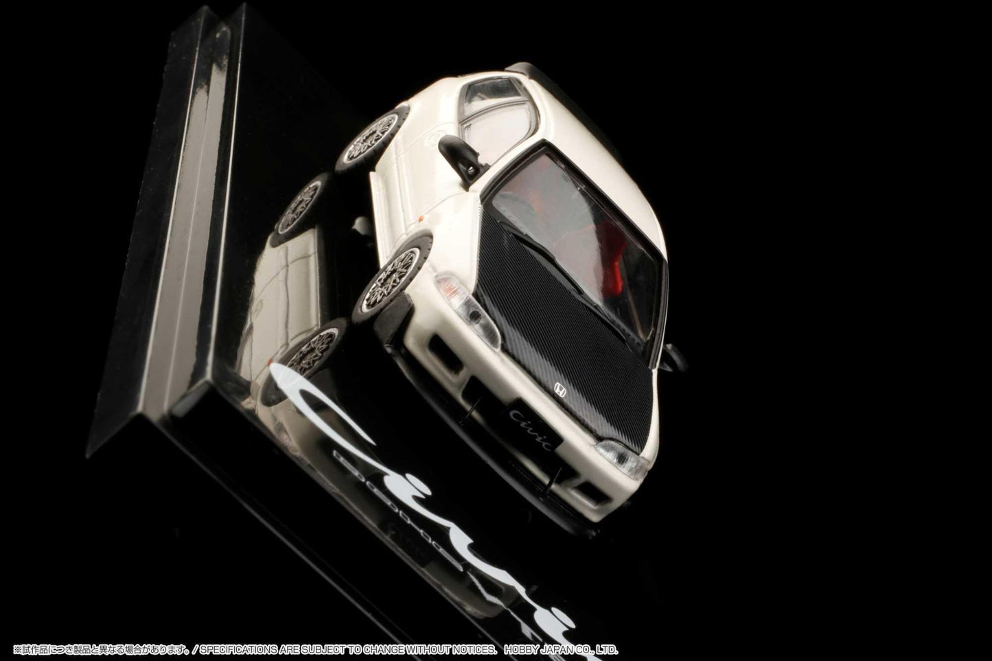 Hobby Japan Honda Civic (EG6) Frost White Mesh Wheels