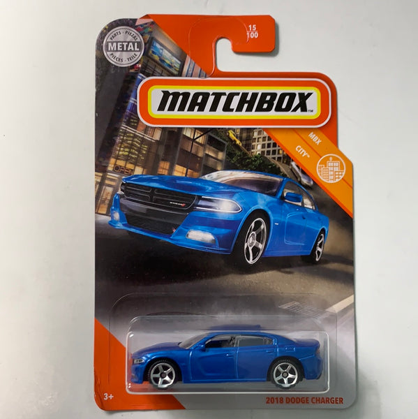 Matchbox 2018 Dodge Charger Blue