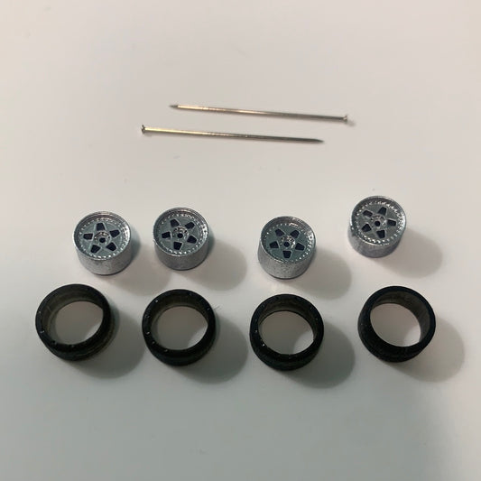 1/64 Fifteen53 Wheels (Chrome)