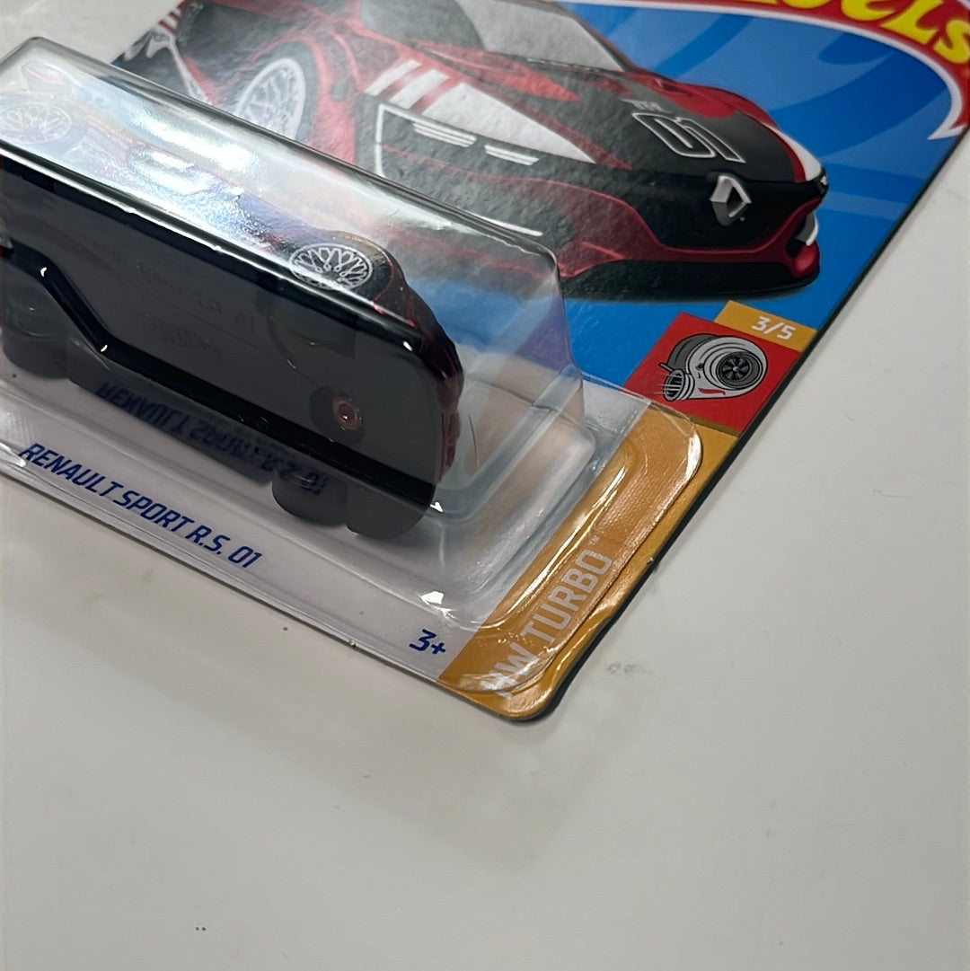 Hot Wheels Super Treasure Hunt Renault Sport R.S. 01 Red (U.S. Card)