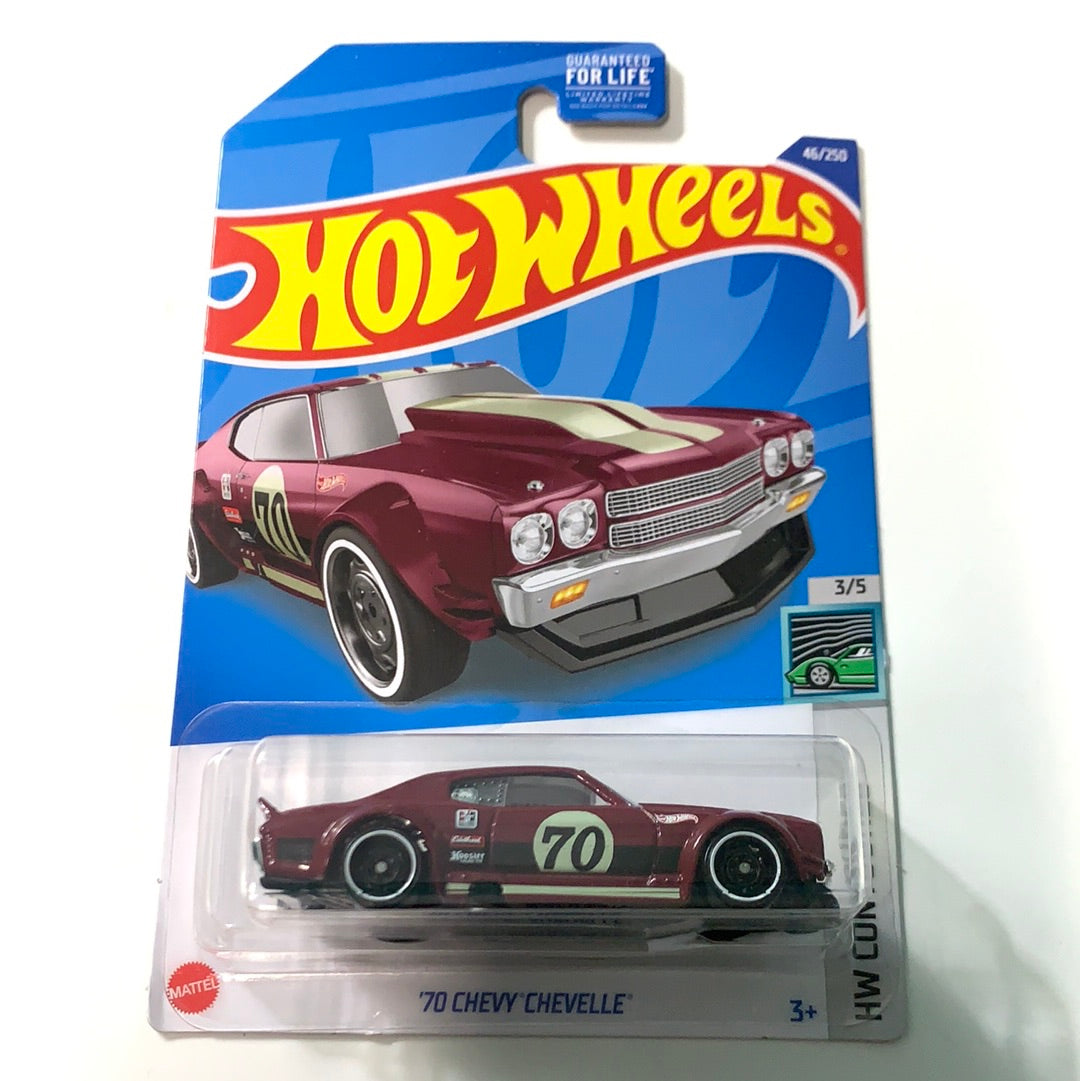 Hot Wheels 1/64 ‘70 Chevy Chevelle Red