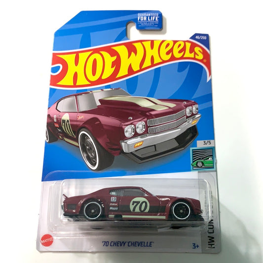 Hot Wheels 1/64 ‘70 Chevy Chevelle Red