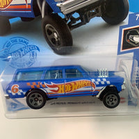 Hot Wheels 1/64 ‘64 Nova Wagon Gasser Blue