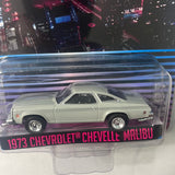 Greenlight Hollywood 1/64 1973 Chevrolet Chevelle Malibu - Drive Grey
