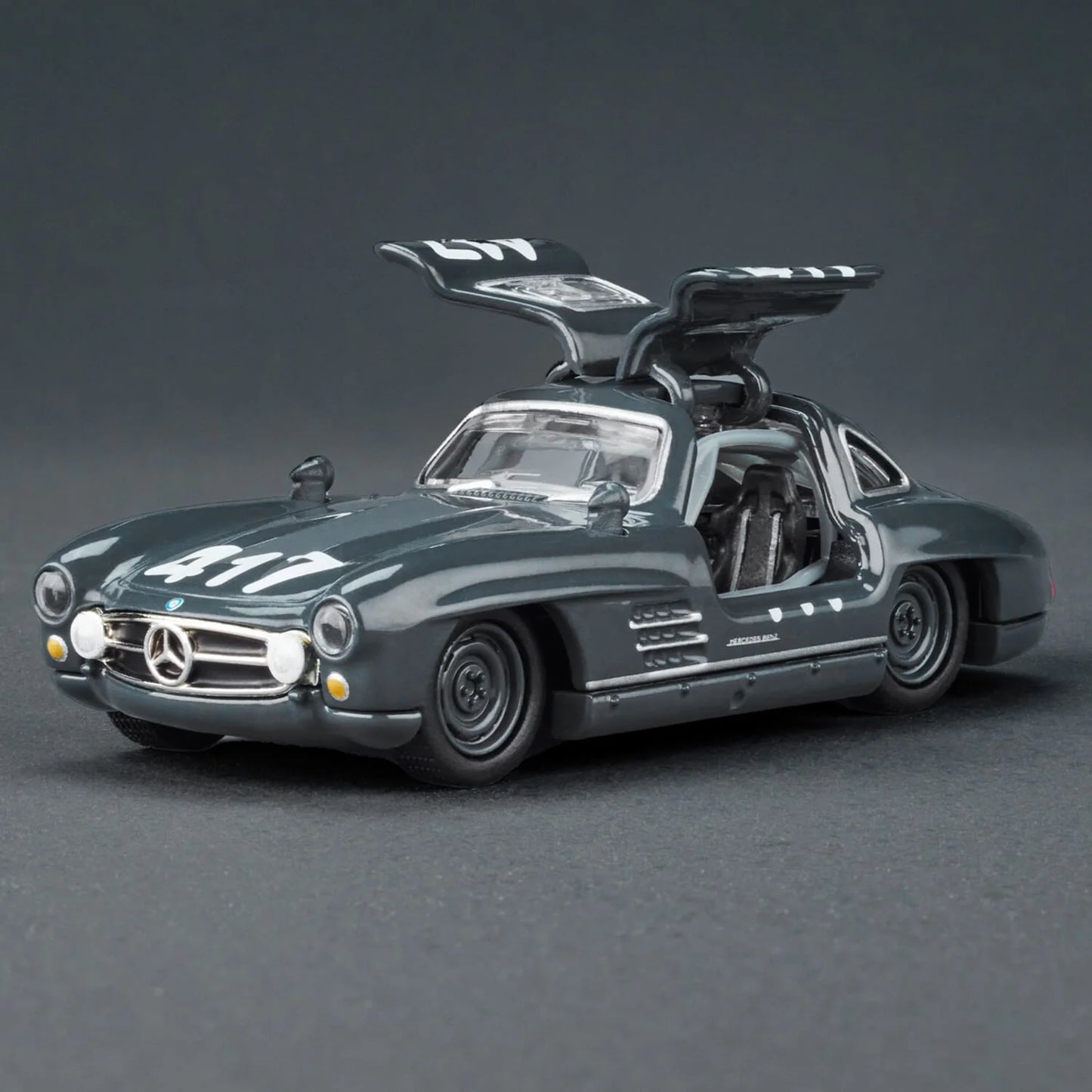 Hot Wheels 1/64 Collectors Elite64 Series Mercedes-Benz 300 SL Grey