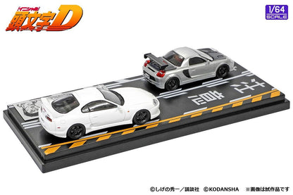 Modeler's 1/64 Initial D Set Vol.5 Kai Kogashiwa MR-S & Hideo Minagawa Supra (JZA80) - MD64205
