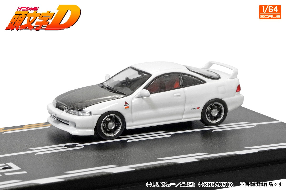 Modeler's 1/64 Initial D Set Vol.9 Daiki Ninomiya Honda Civic (EK9) & Smiley Sakai Honda Integra (DC2) - MD64209