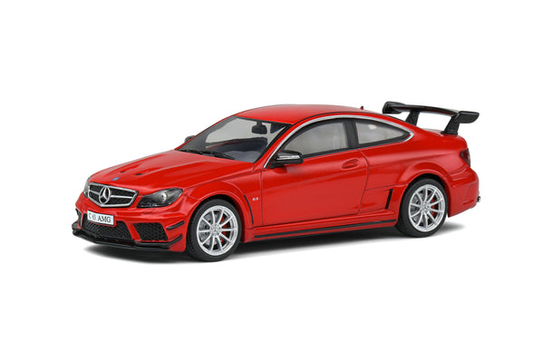 1/43 Solido MERCEDES-BENZ C63 AMG BLACK SERIES – FIRE OPAL RED – 2012