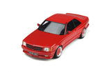 1/18 Otto Mobile 1986 Mercedes-Benz W126 560 SEC Wide Body Signal Red 568 (Resin Car Model)