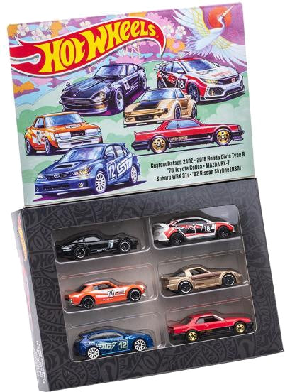 Hot Wheels Japanese Culture 6 Pack