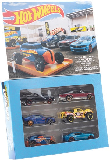 Hot Wheels Legends 6 Pack - Damaged Box