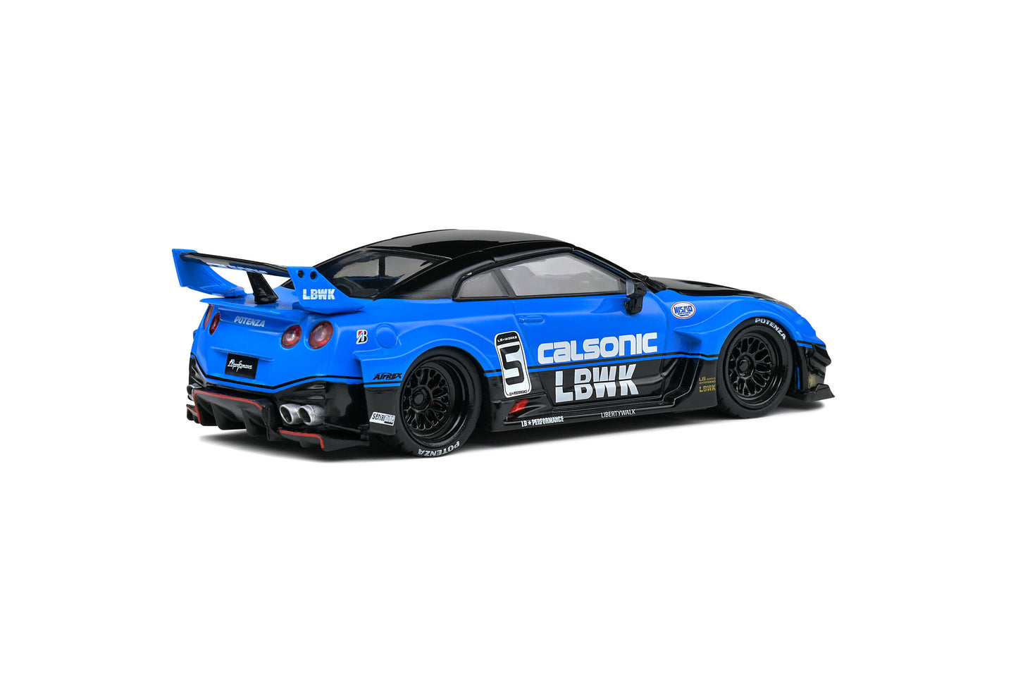1/43 Solido Nissan GT-R (R35) LB Silhouette Calsonic