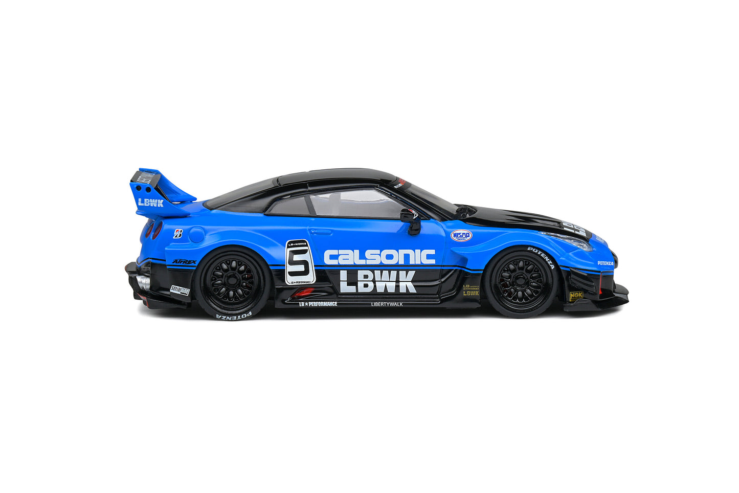 1/43 Solido Nissan GT-R (R35) LB Silhouette Calsonic