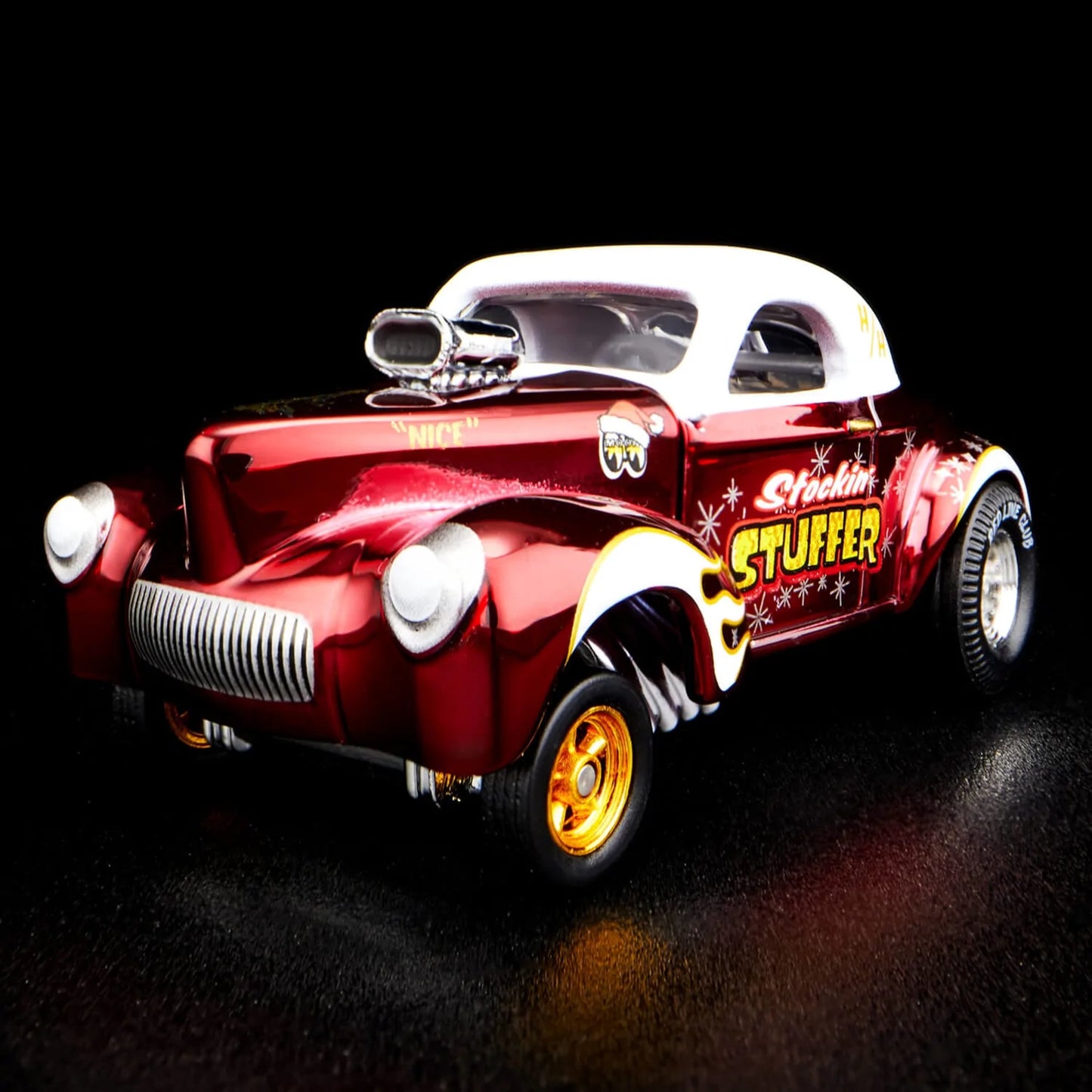 Hot Wheels RLC  ’41 Willys Gasser Holiday Car