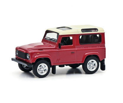 Schuco 1/64 Land Rover Defender Red