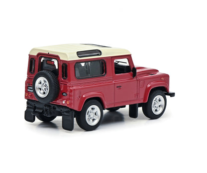 Schuco 1/64 Land Rover Defender Red