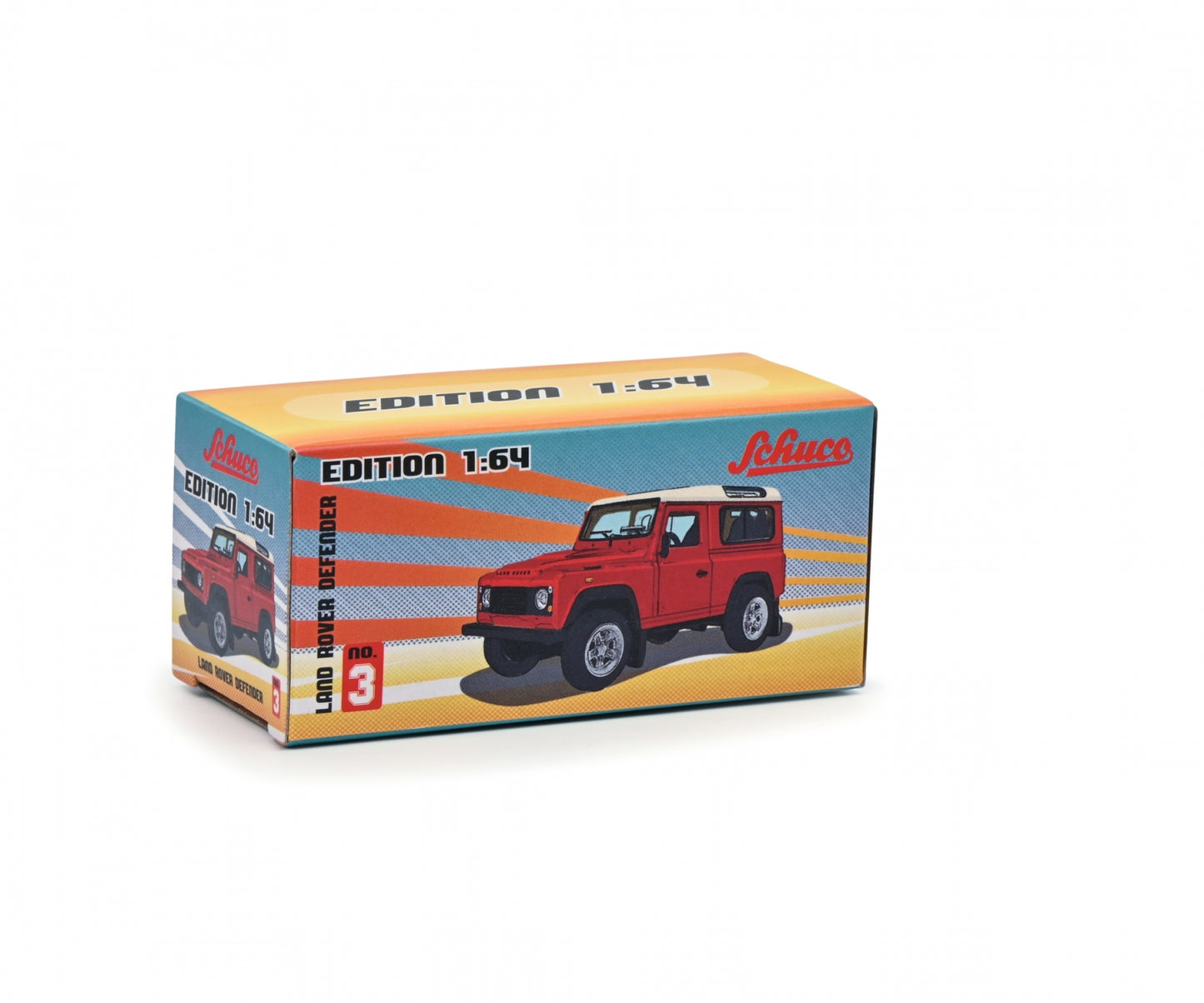 Schuco 1/64 Land Rover Defender Red