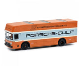 Schuco 1/64 Mercedes-Benz Race Transporter Porsche Gulf