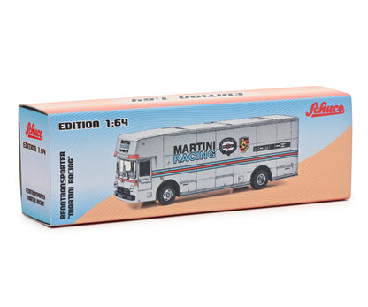Schuco 1/64 Mercedes-Benz Race Transporter Porsche Martini Racing
