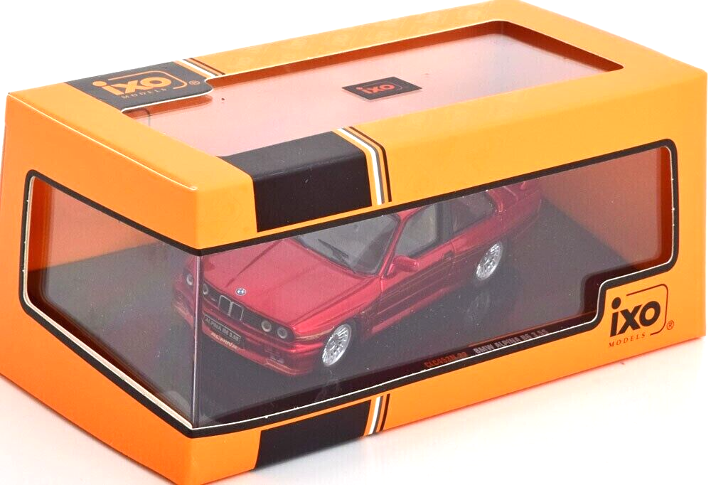 1/43 IXO Models 1989 BMW E30 Alpina B6 3.5S Red Metallic