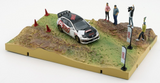 1/64 BM Creations 2009 Subaru Impreza WRX STI Rally Version w/ Diorama