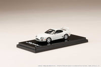 Hobby Japan 1/64 Toyota Supra RZ (A80) w/ Engine Display Model (Super White II)