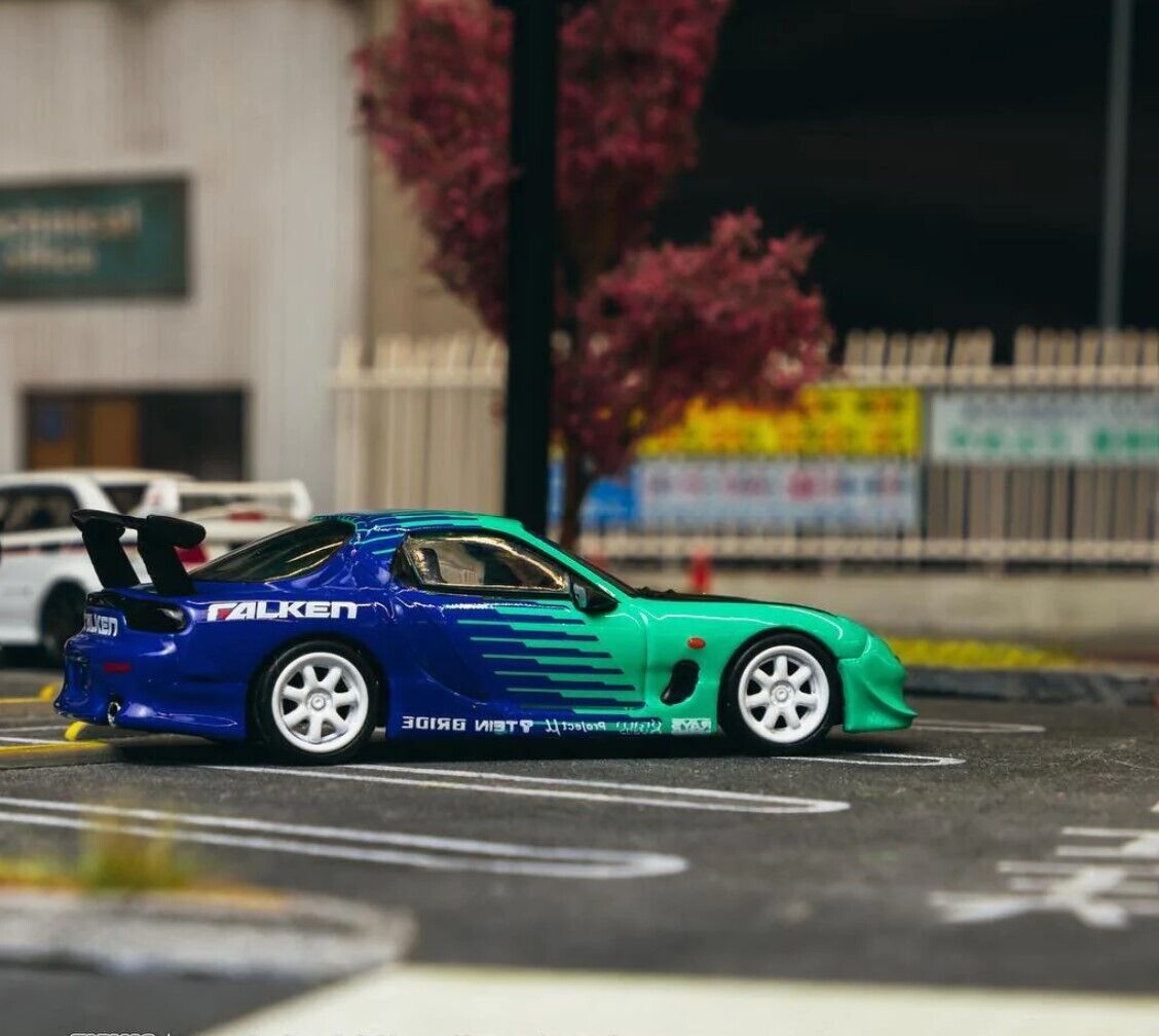 Tarmac Works Global64 1/64 Mazda RX7 FD3S Falken