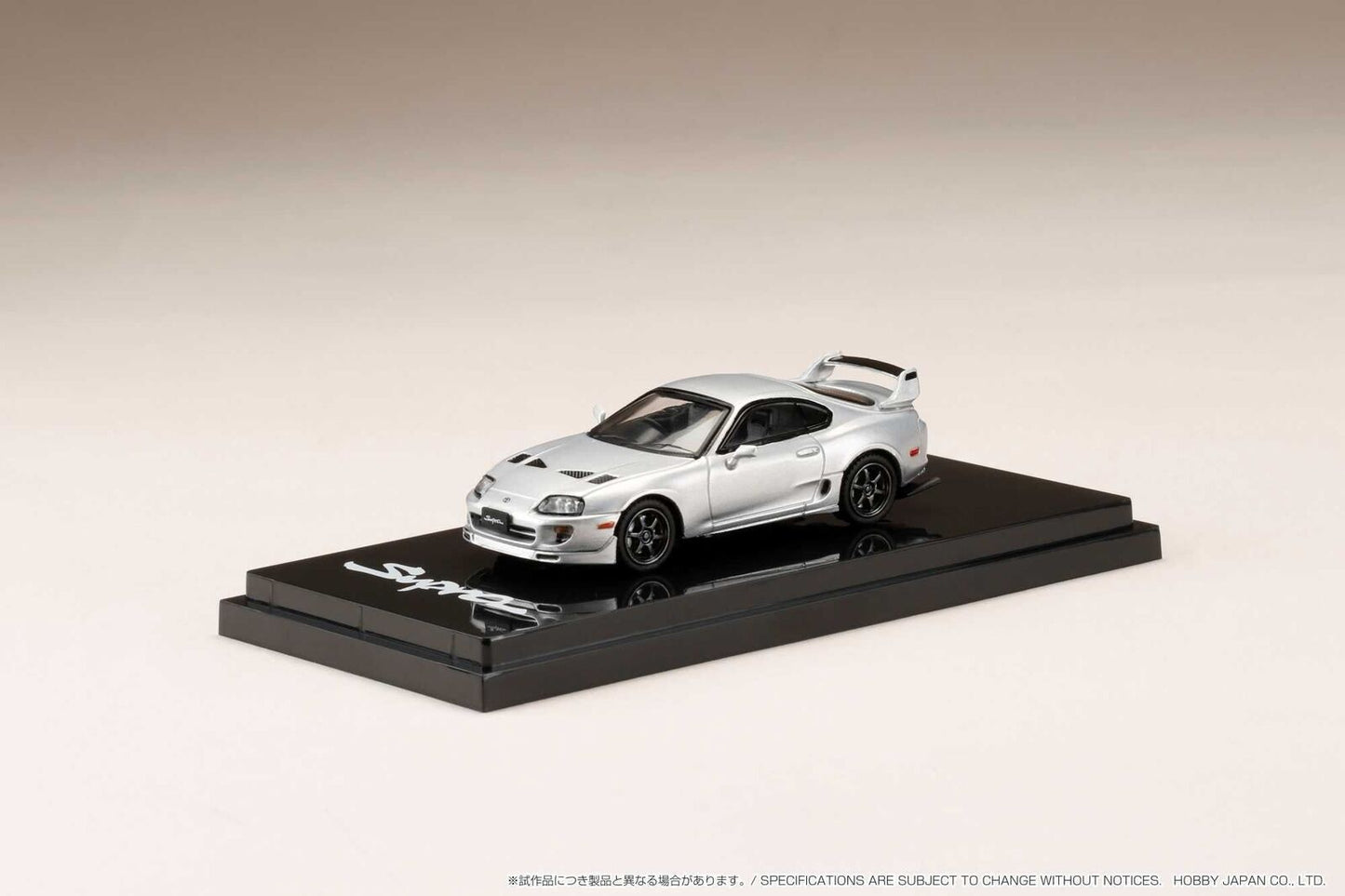 Hobby Japan 1/64 Toyota Supra (A80) JDM Style (Silver Metallic)