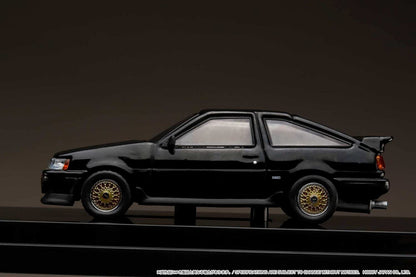 Hobby Japan 1/64 Toyota Corolla Levin AE86 3 Door Customized Version Black