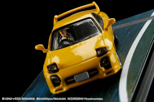 Initial D New Movie Mazda Savanna RX-7 FC3S w/ Ryosuke Takahashi Figure  (Diecast Car) - HobbySearch Diecast Car Store