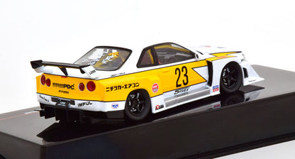 1/43 IXO Models Nissan LB-ER34 Super Silhouette Skyline White #23