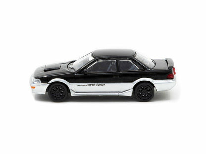 Tarmac Works Hobby64 1/64 Toyota Corolla Levin AE92 Black/Silver