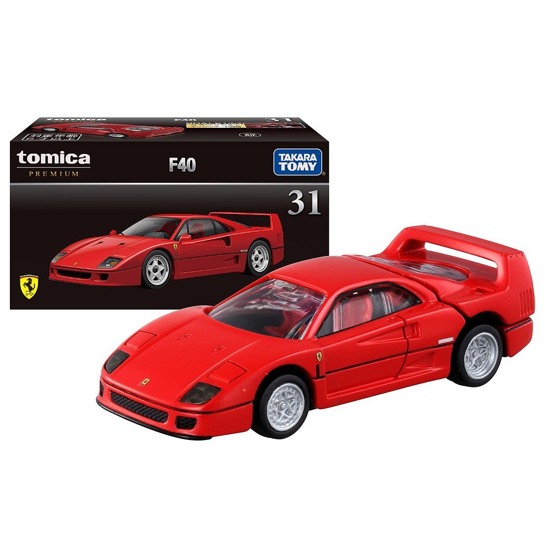 Tomica Premium 1/62 #31 Ferrari F40 Red - 13184