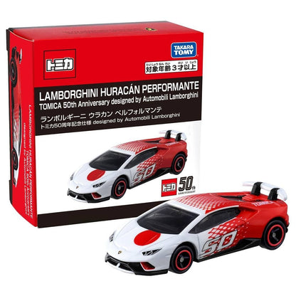 Tomica Basic Lamborghini Huracan Performante 50th Anniversary Designed by Lamborghini