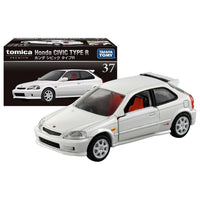 Tomica 1/62 Premium n37 Honda Civic EK9 Type R White