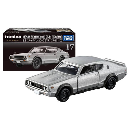 Tomica Premium Nissan Skyline 2000 GT-R Kenmeri Silver