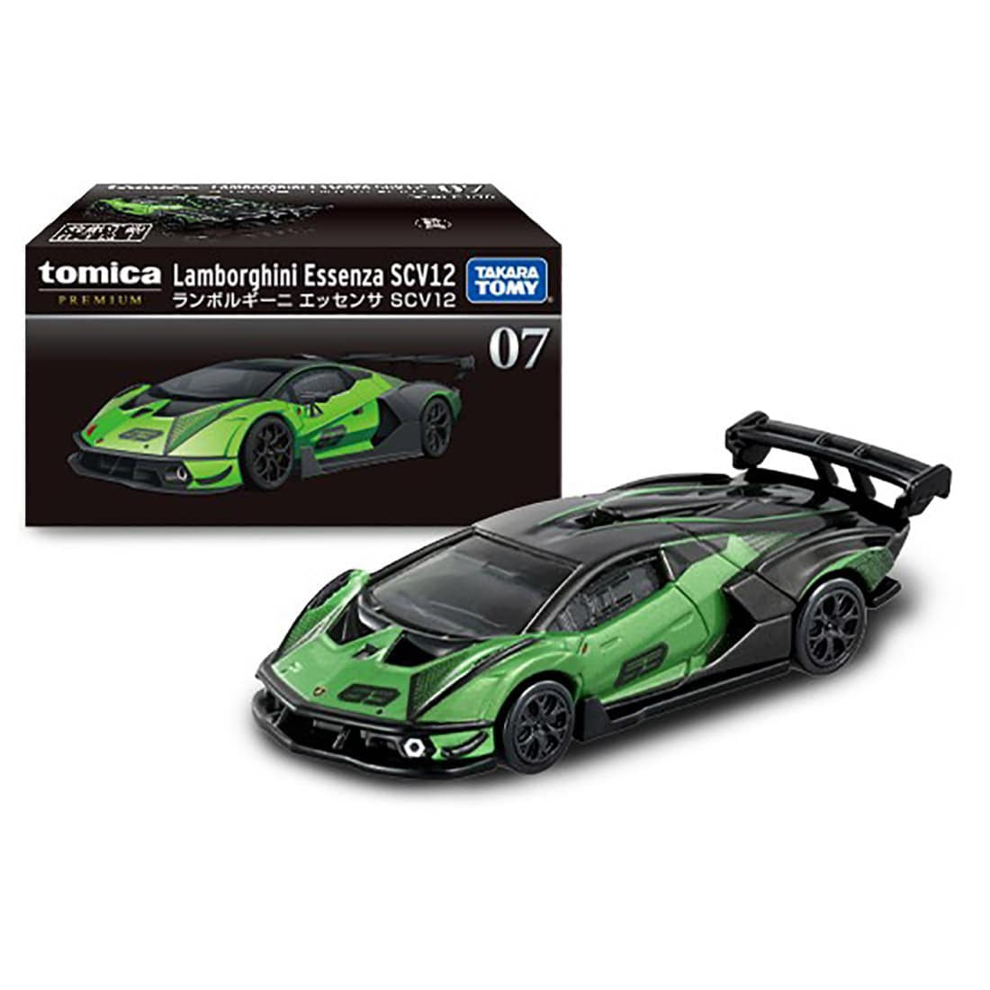 Tomica Premium 1/70 n07 Lamborghini Essenza SCV12 Green