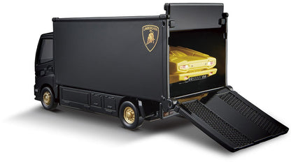 Tomica Premium Transporter Lamborghini Countach 25th ANNIVERSARY Yellow