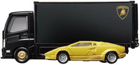 Tomica Premium Transporter Lamborghini Countach 25th ANNIVERSARY Yellow