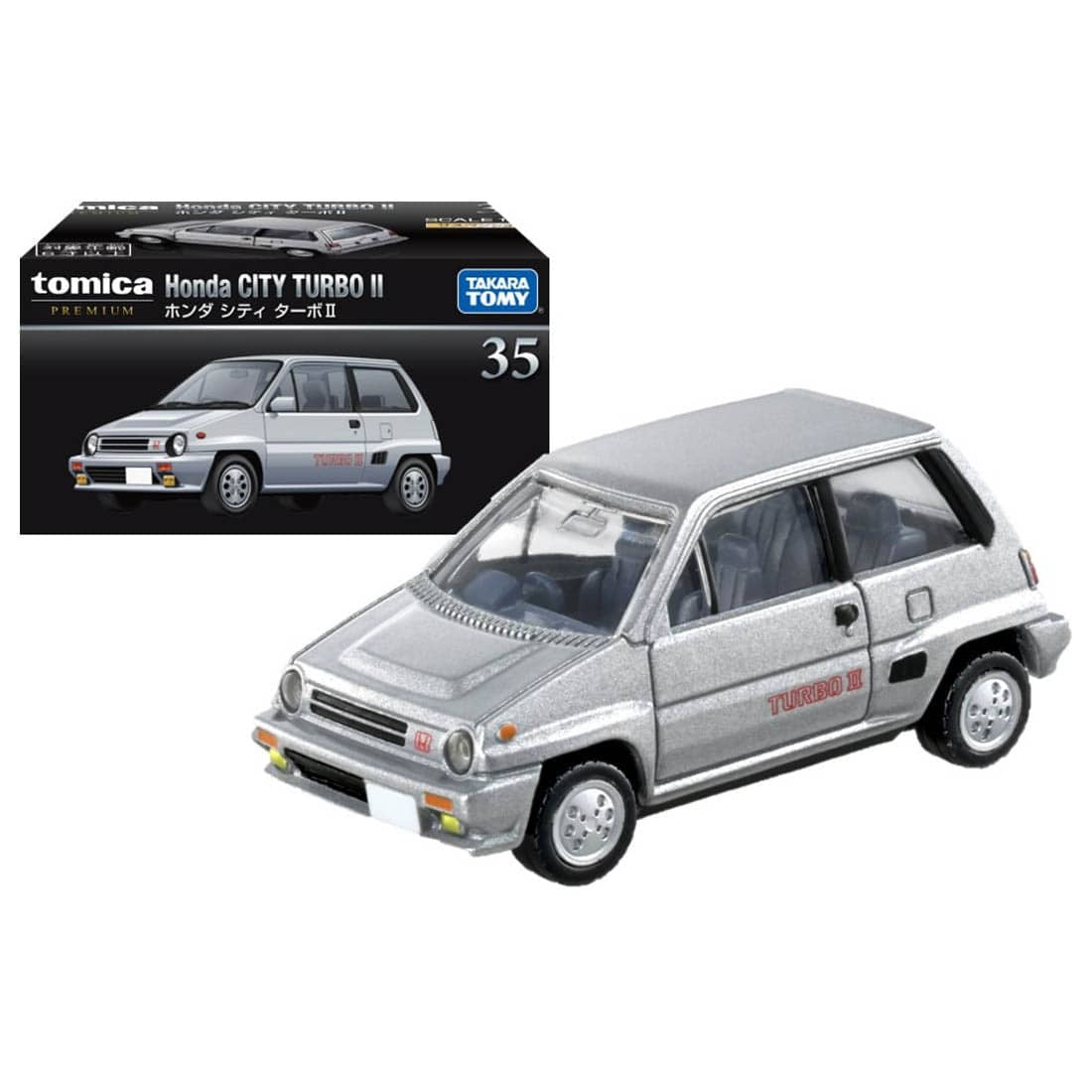Tomica Premium Honda City Turbo ll