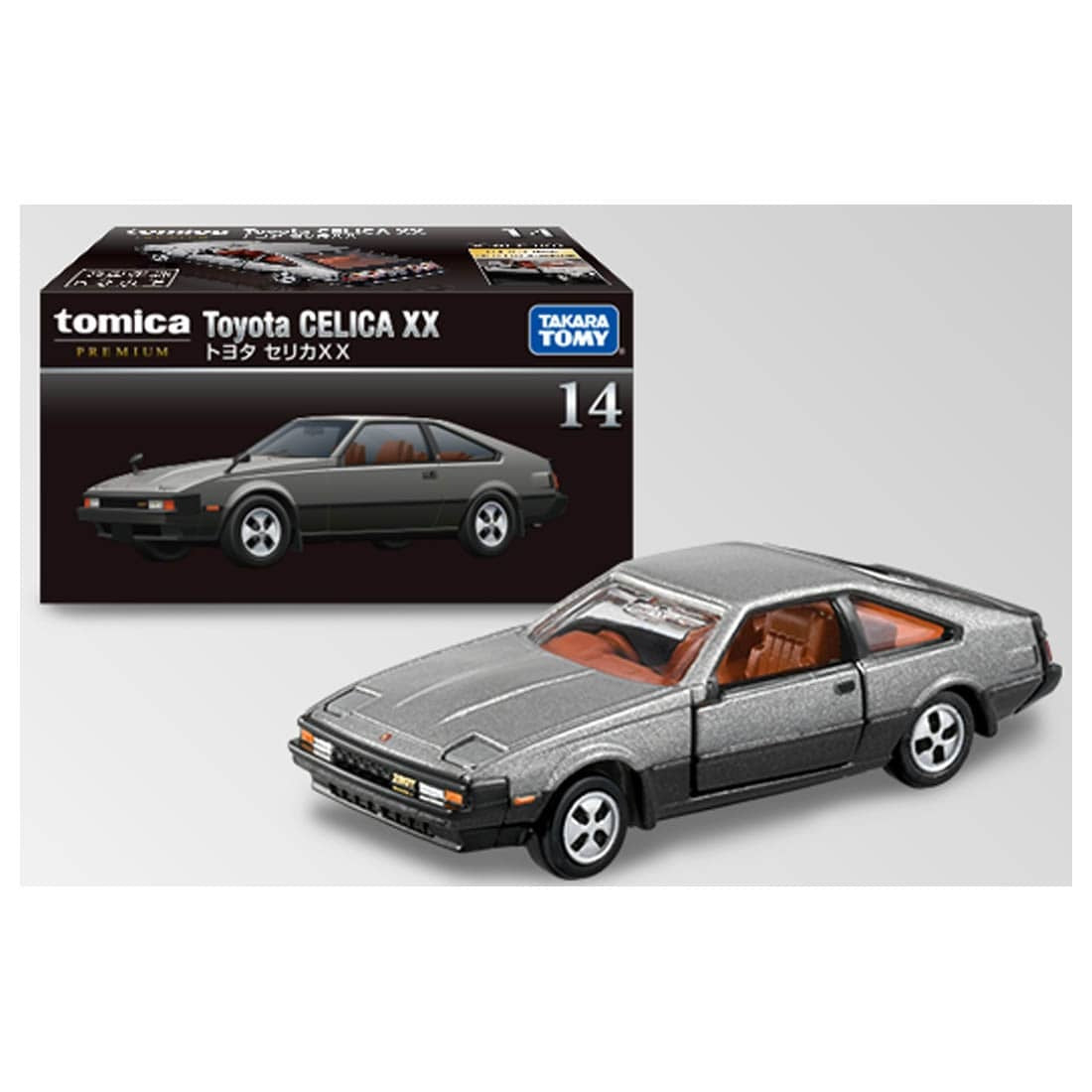 Tomica Premium 1/62 n14 Toyota Celica XX Grey
