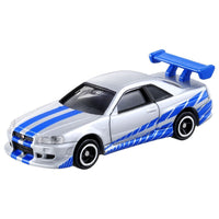 Dream Tomica Fast and Furious Nissan Skyline GT-R (R34)