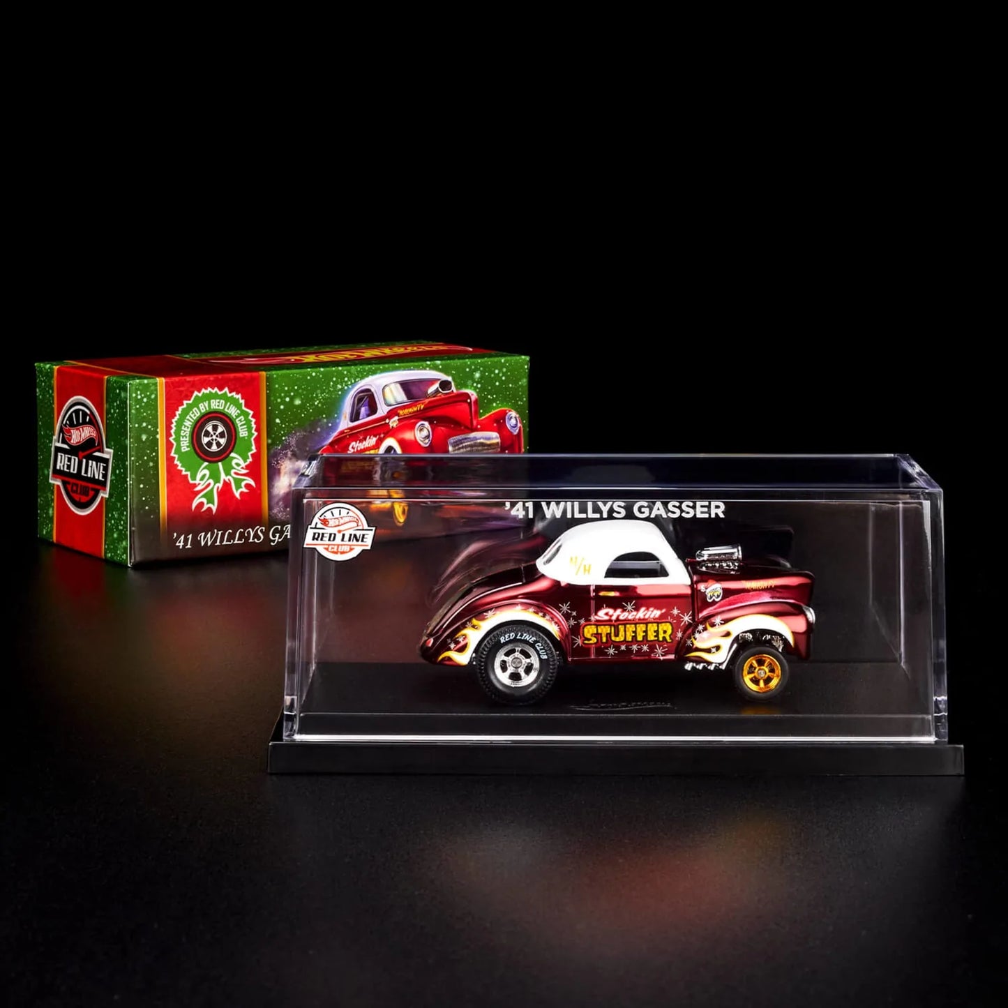 Hot Wheels RLC  ’41 Willys Gasser Holiday Car